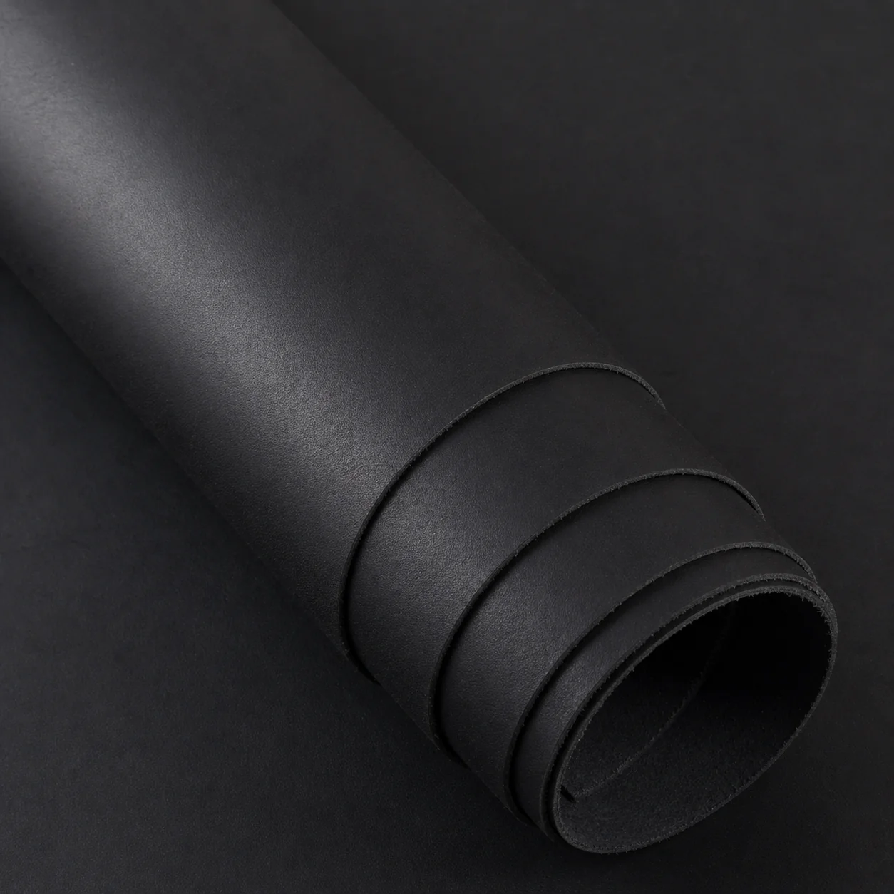 Classic Black Full-Grain Leather Side - Image 4