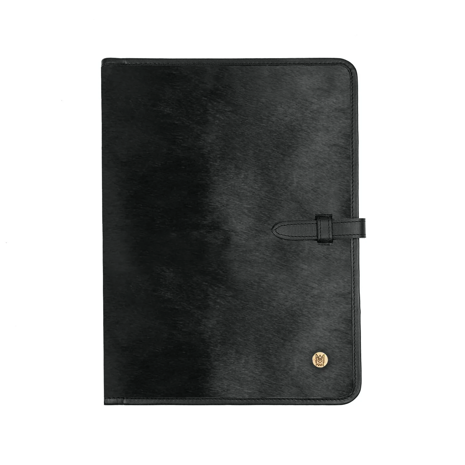 Classic Cowhide Portfolio (Black)