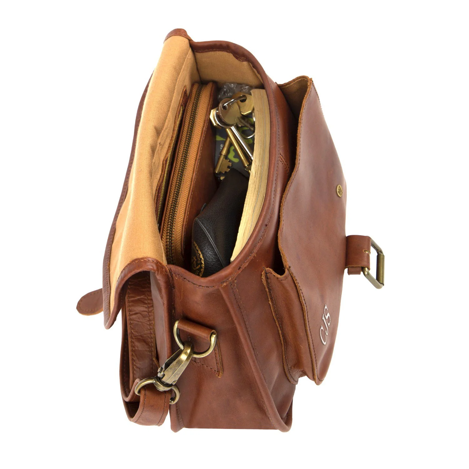 The Classic Saddle Bag (Brown) - Image 5
