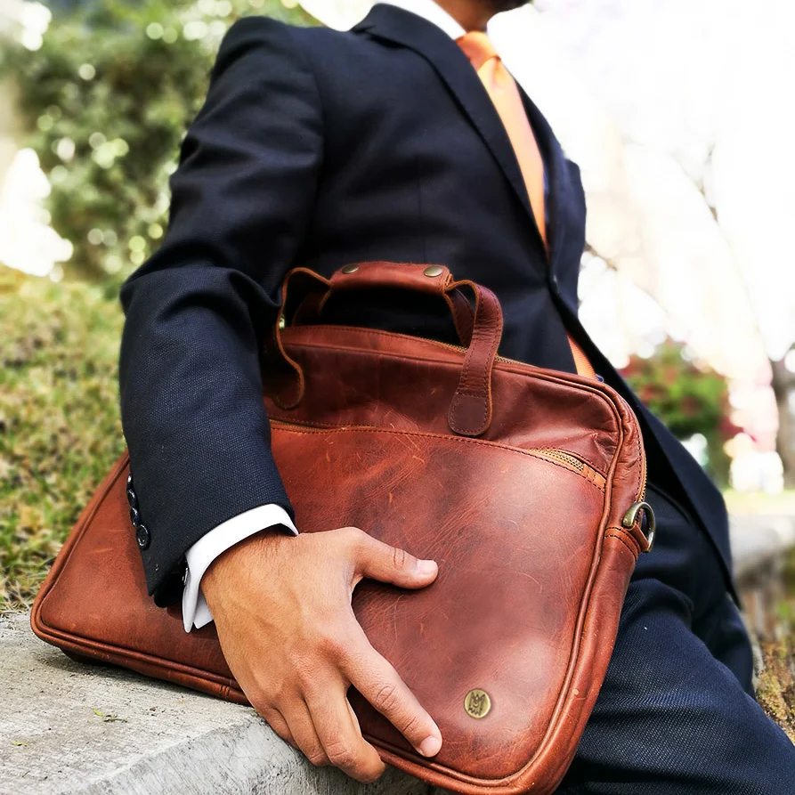 The Compact Laptop Satchel - Image 2