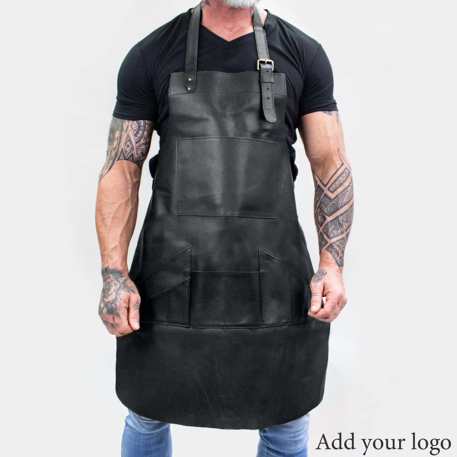 Custom Branded Leather Apron - Image 11