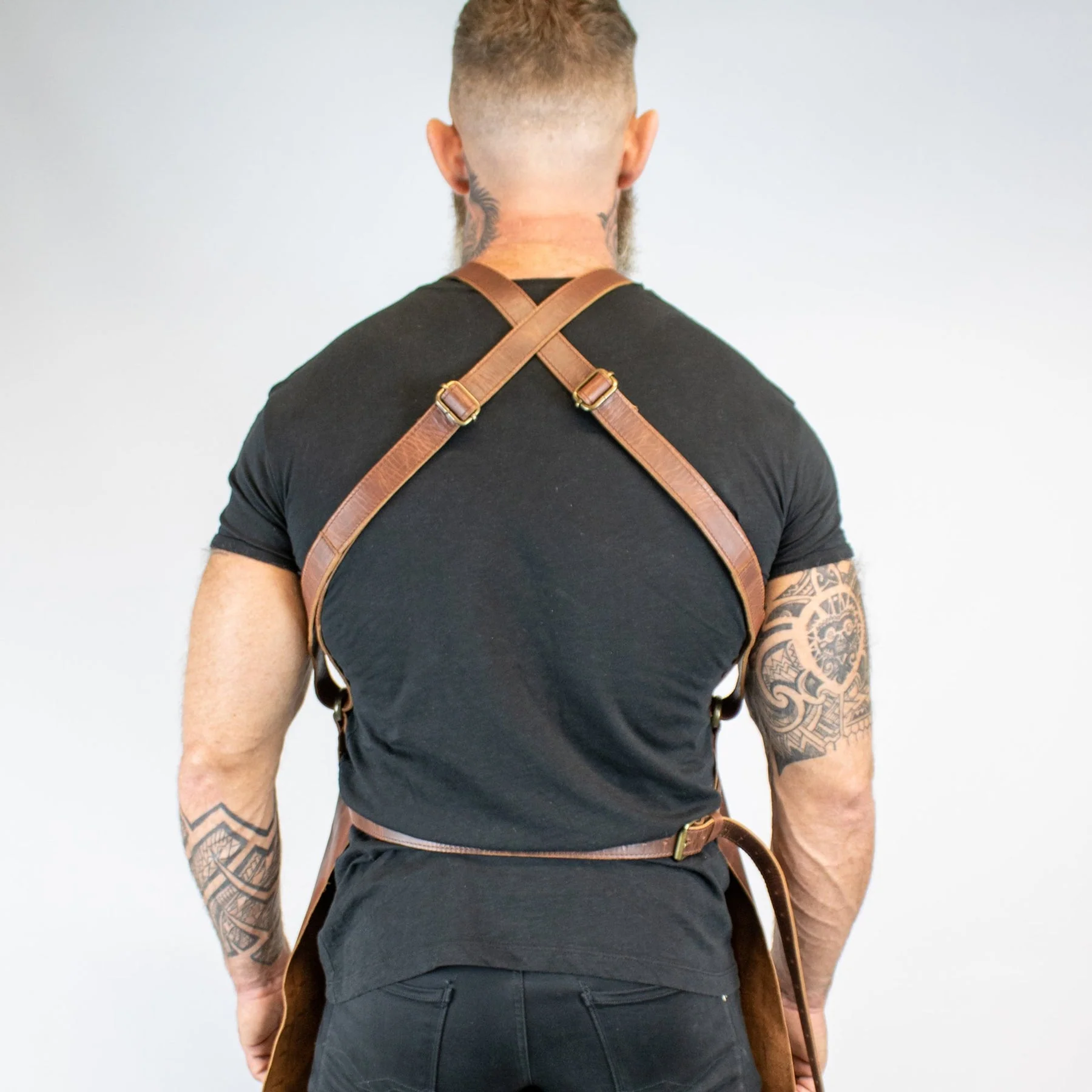 Custom Branded Leather Apron - Image 14