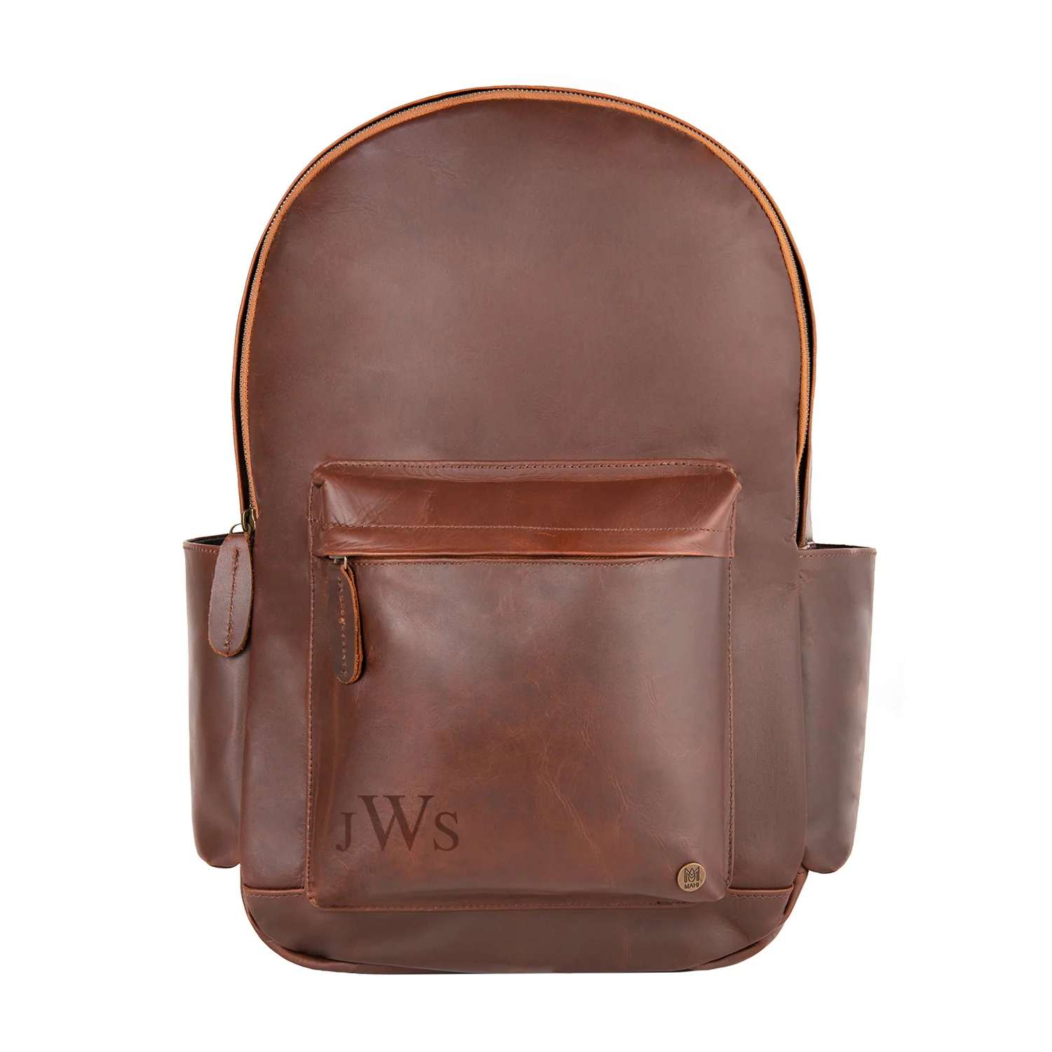 Laser Personalized Leather Backpack - Image 3