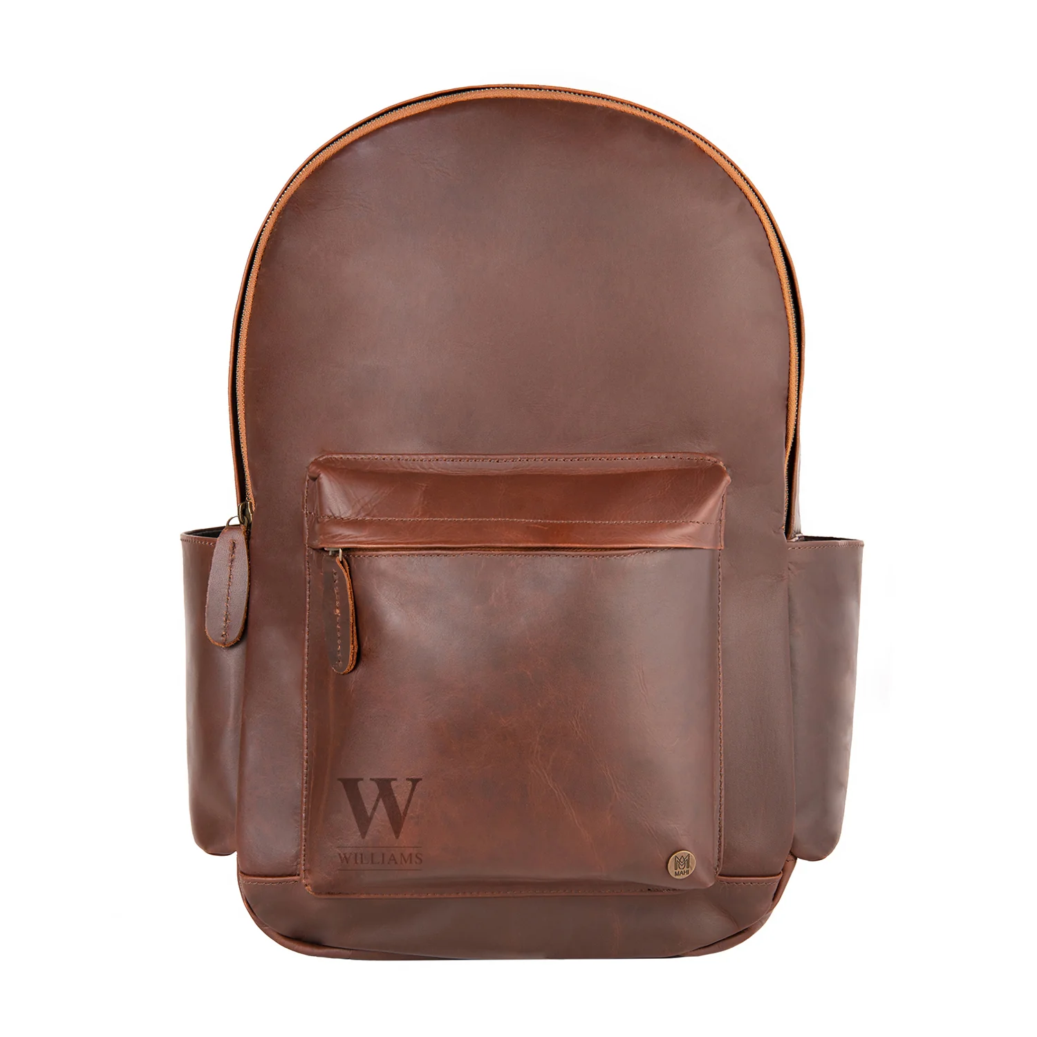 Laser Personalized Leather Backpack - Image 4