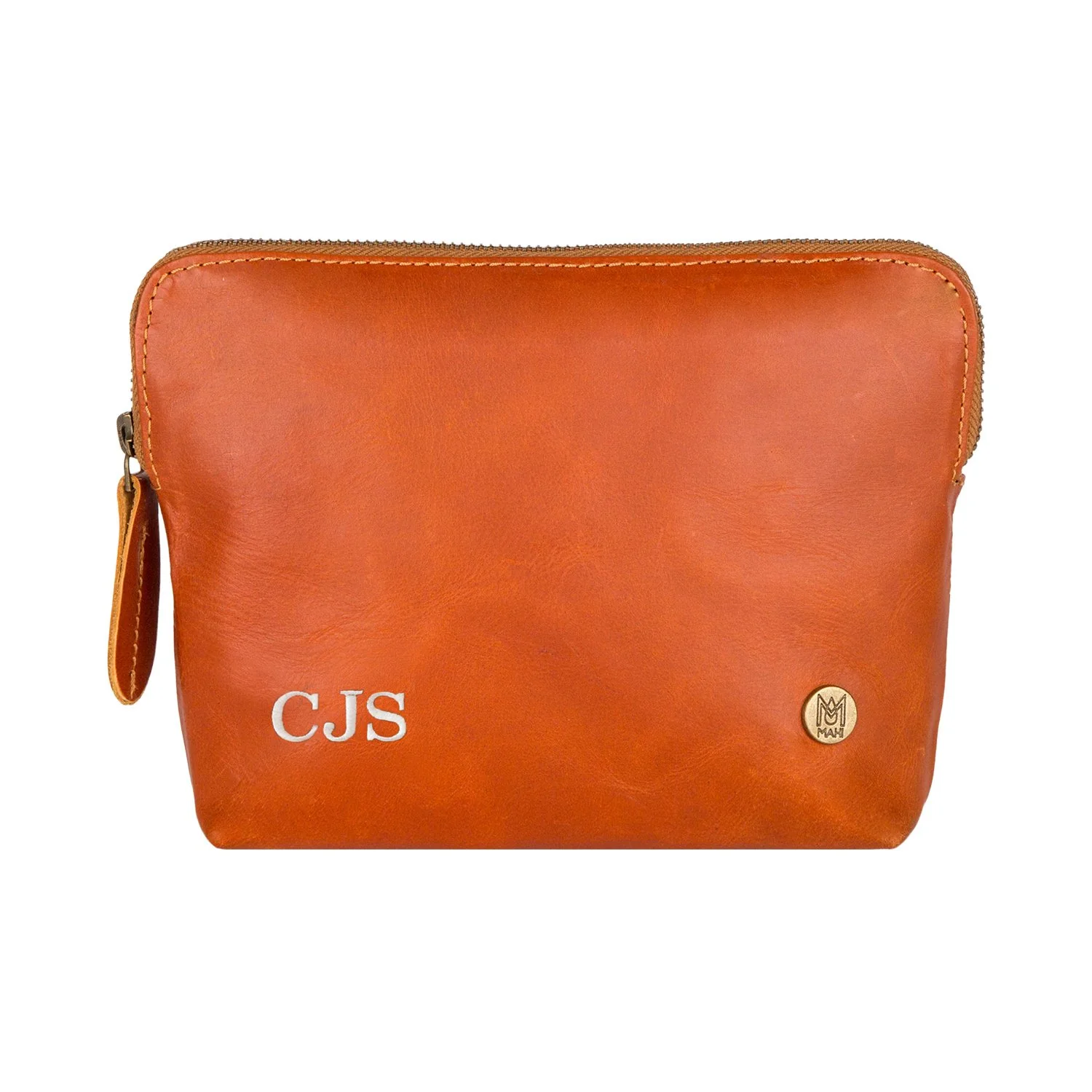 Small Classic Cosmetic Case (Tan) - Image 3