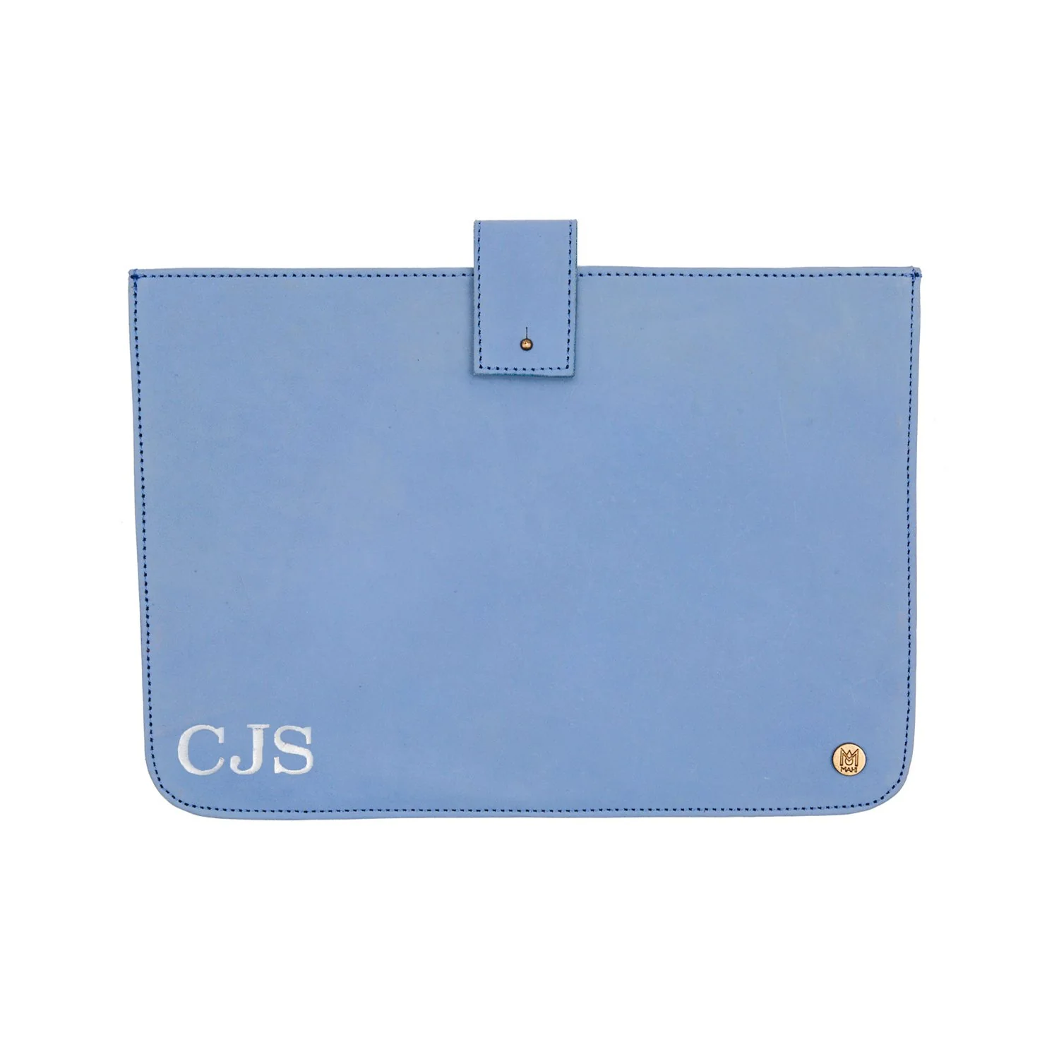 The Stockholm Laptop Sleeve (Blue Suede)