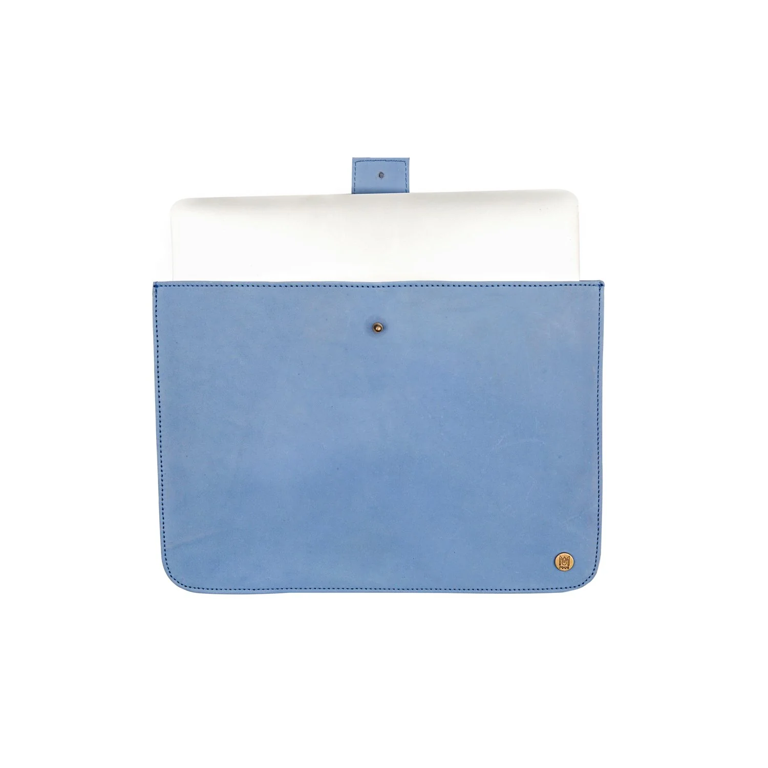 The Stockholm Laptop Sleeve (Blue Suede) - Image 3
