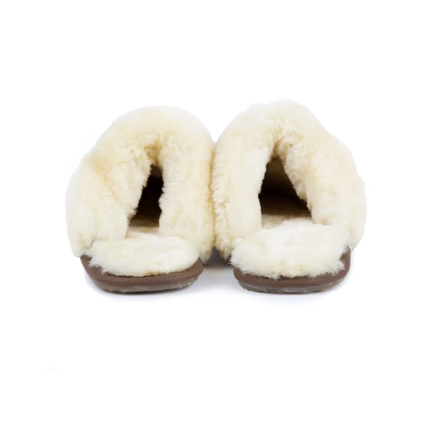 Tan Sheepskin Slippers - Image 6