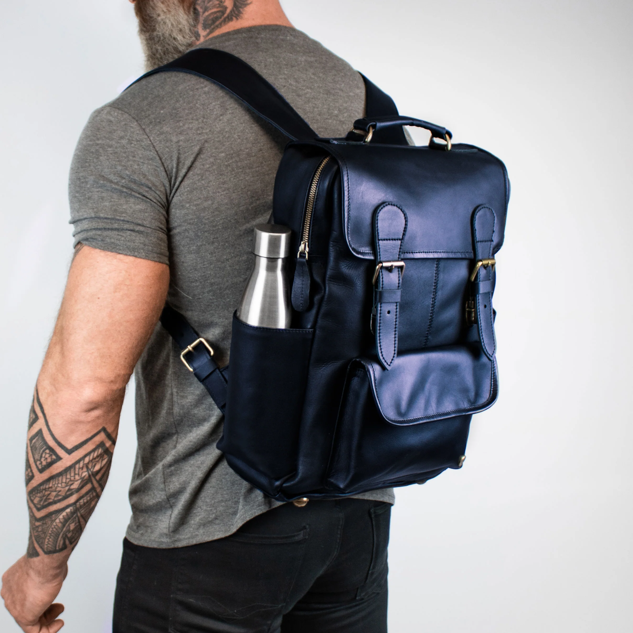 The City Backpack (Navy) - Image 2