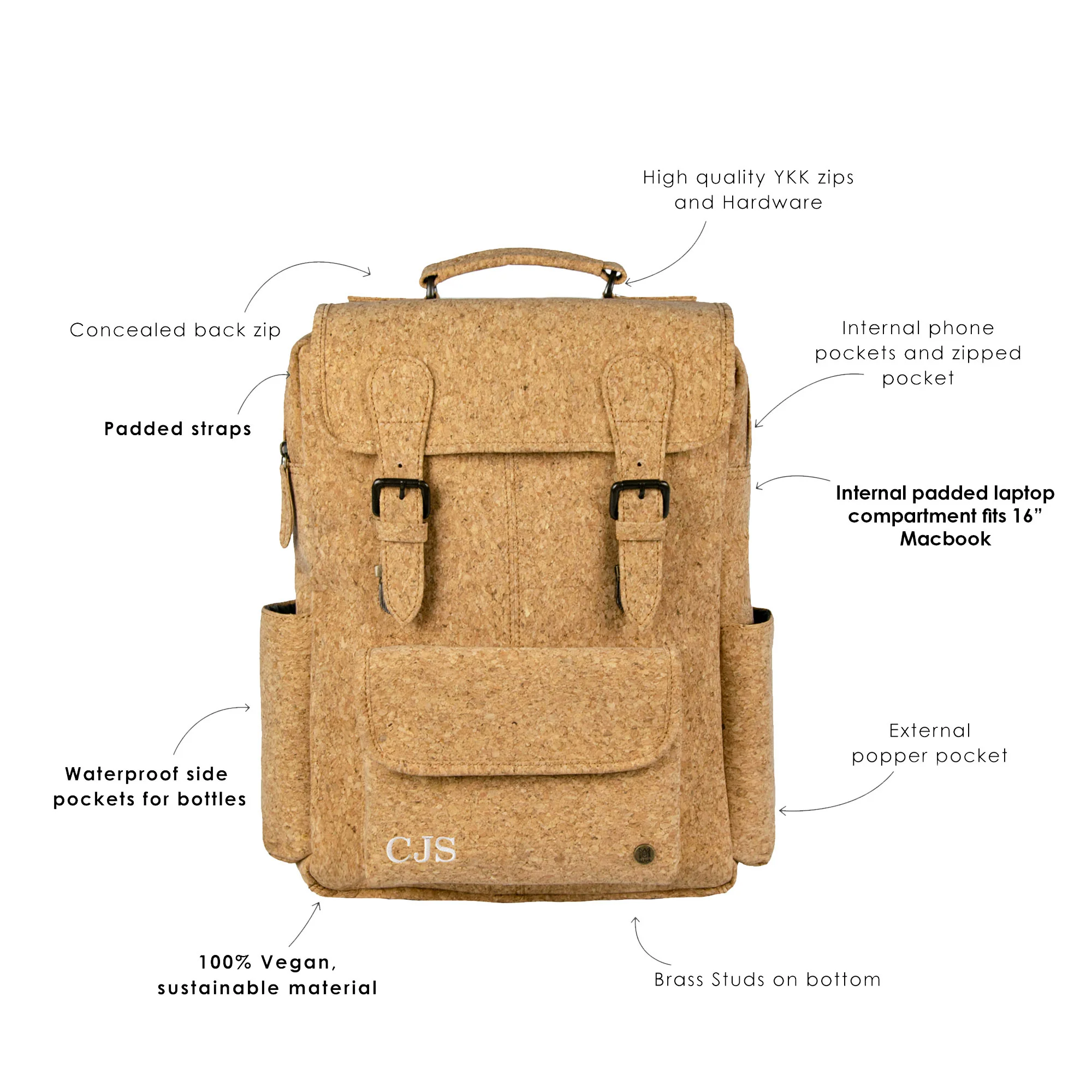 The City Backpack (Vegan) - Image 2