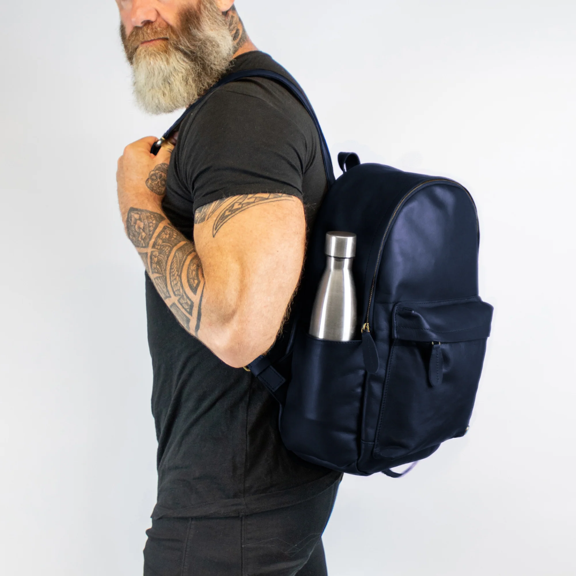 The Classic Backpack 2.0 (Navy) - Image 2