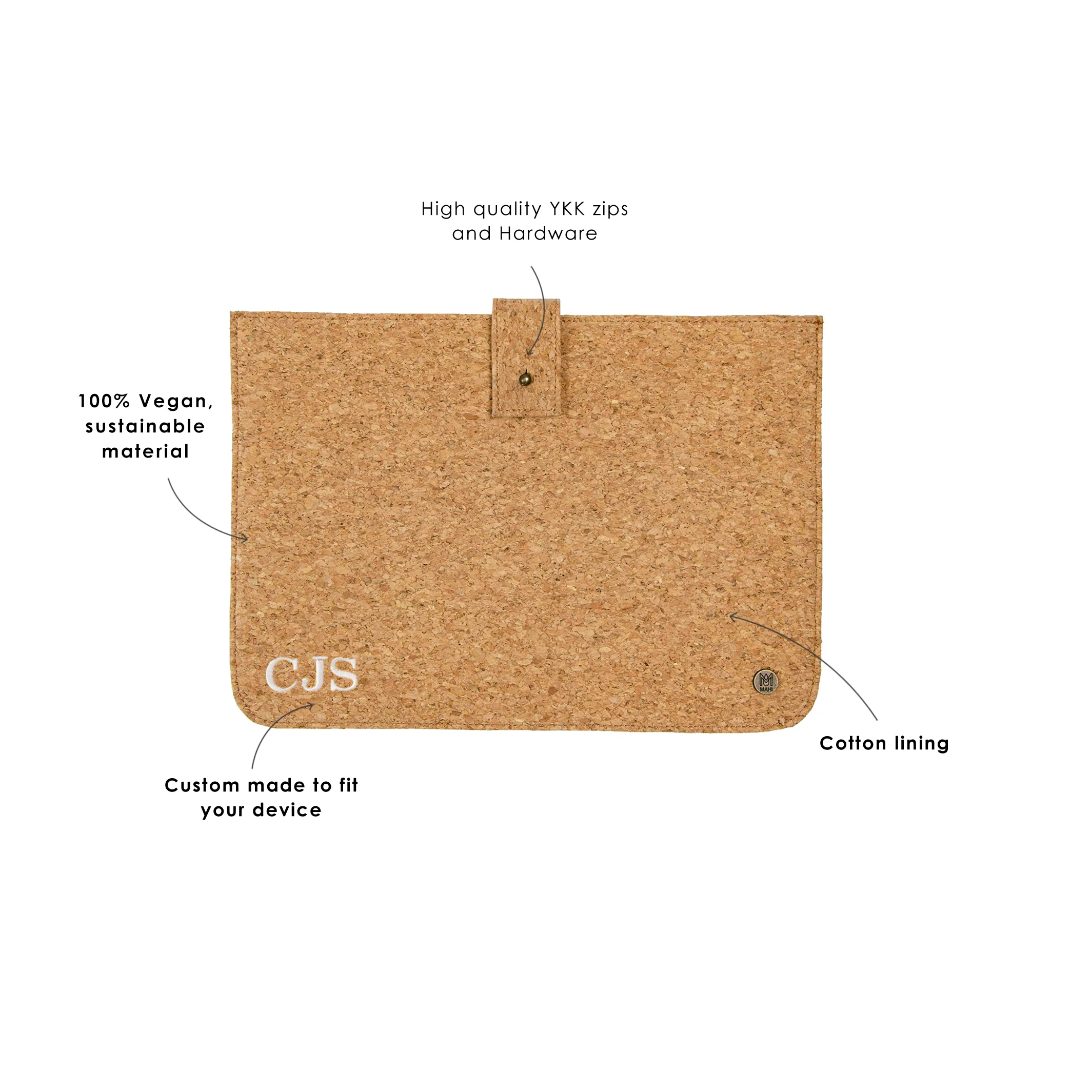 The Stockholm Laptop Sleeve (Vegan) - Image 5